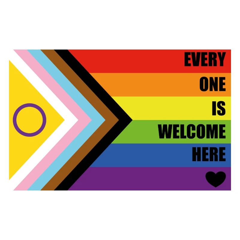 Inclusive Pride everybody is welcome here