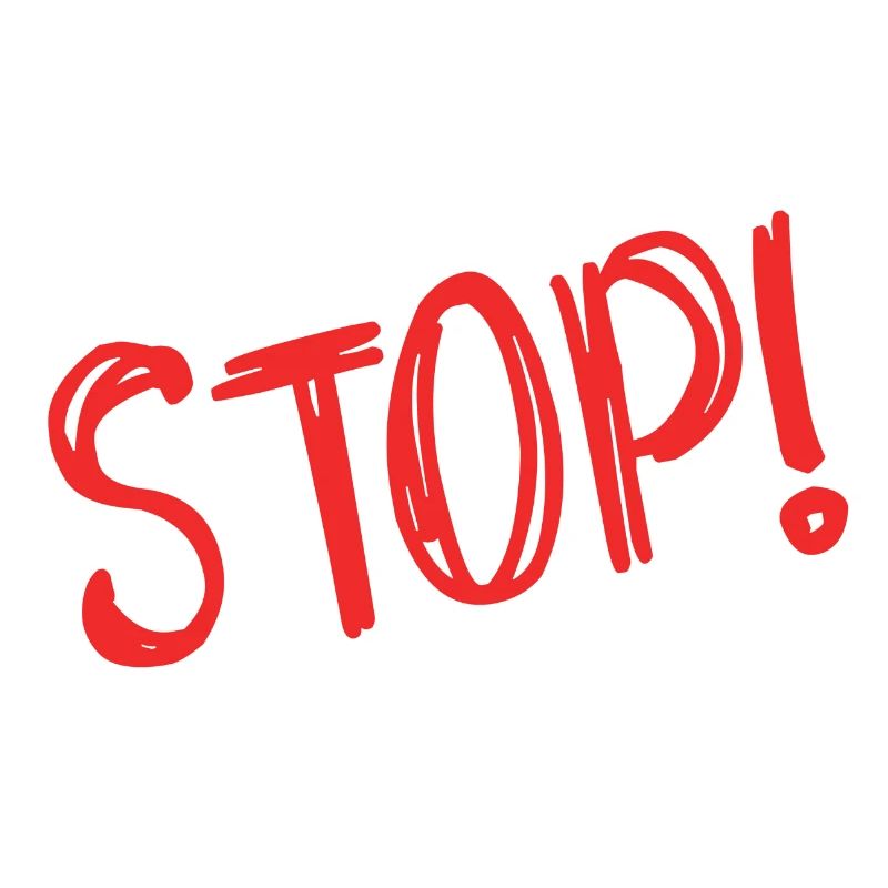 STOP. HUMOR. MESSAGE. QUOTATION. PANEL. DAD