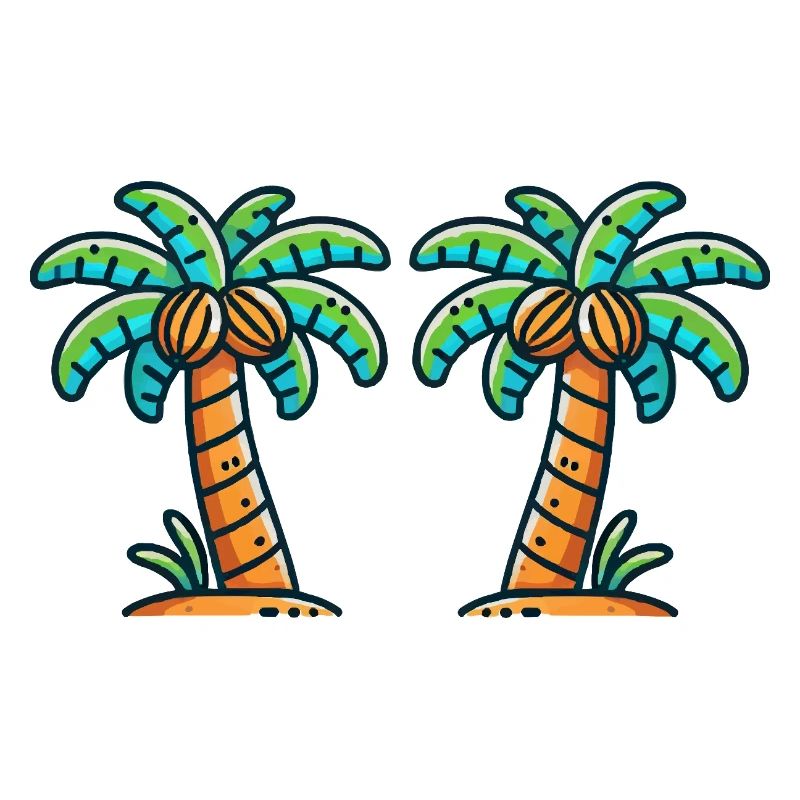 Palm trees