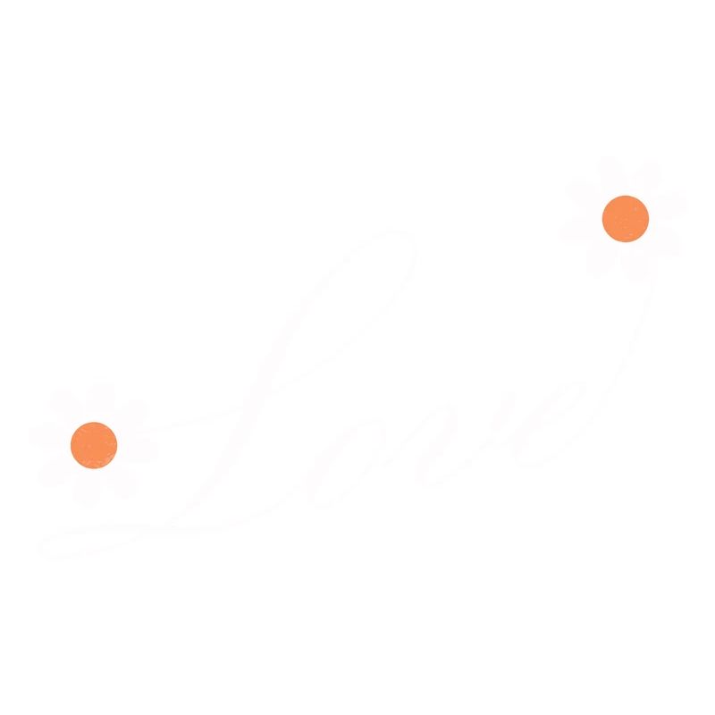 Conception de script d’amour floral