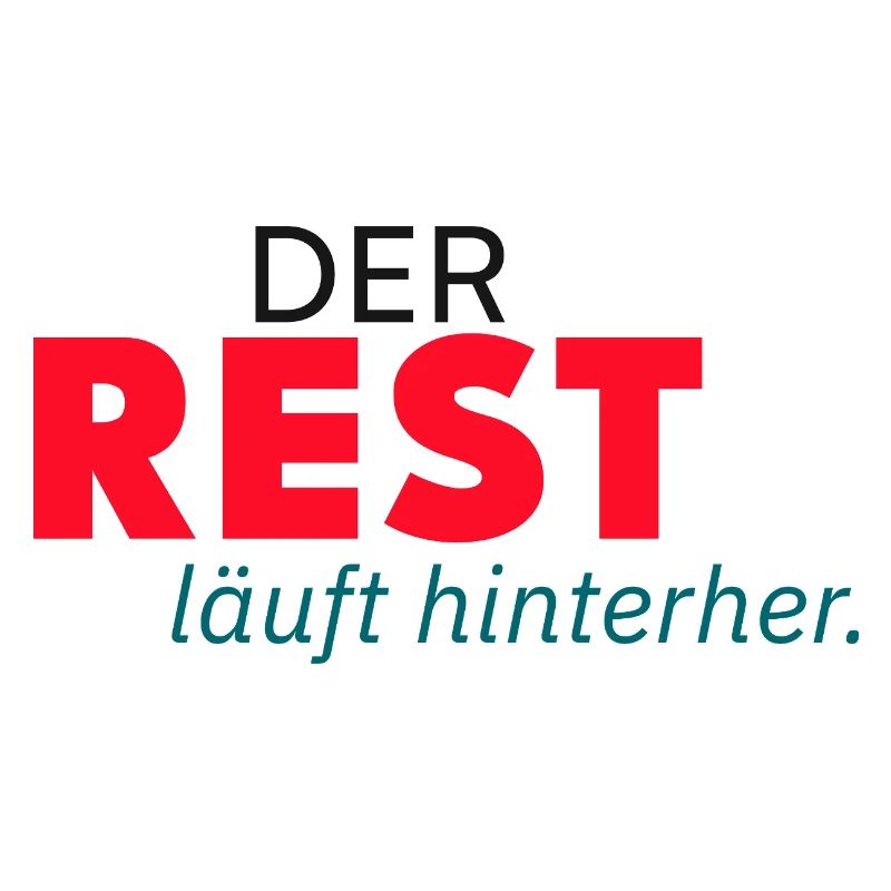 Der Rest läuft hinterher.