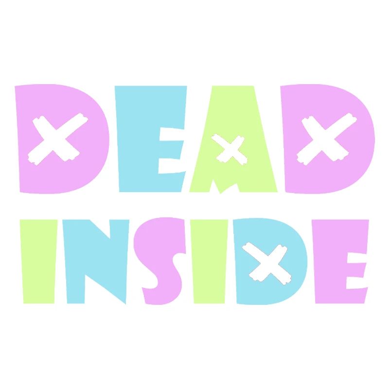 Dead Inside Kawaii Emo Punk Rock Anime Gothic Goth