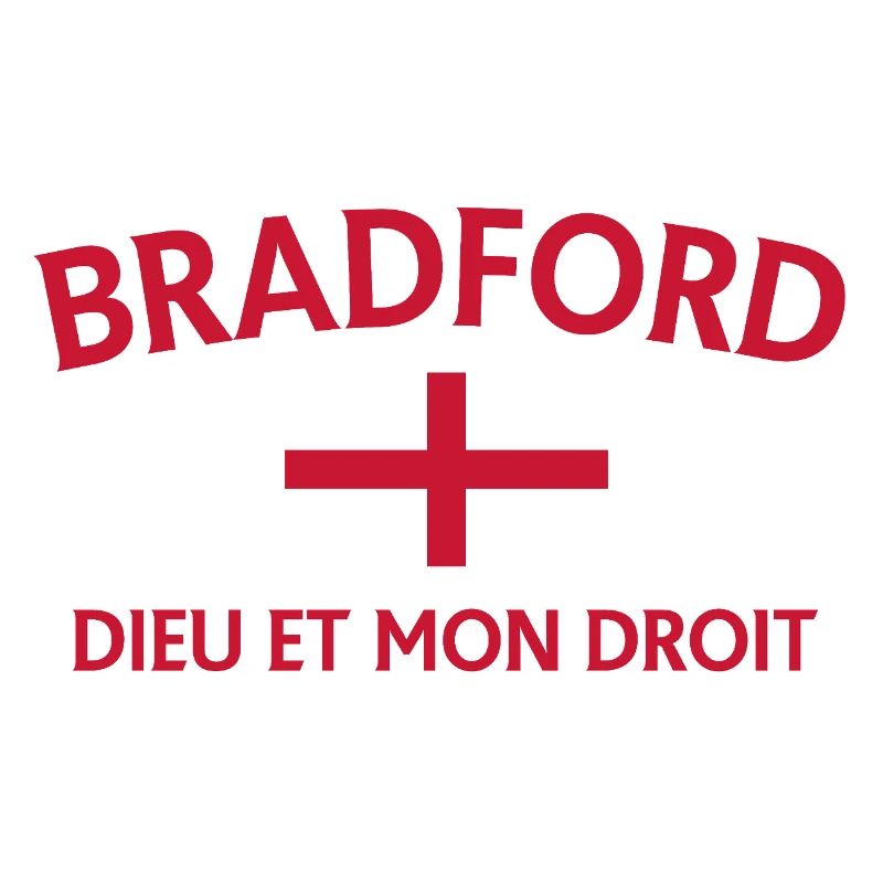 Drapeau de Bradford avec devise