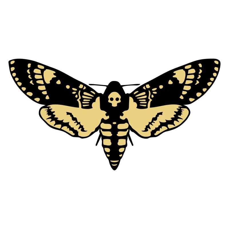 Sphinx tête de mort butterfly skull