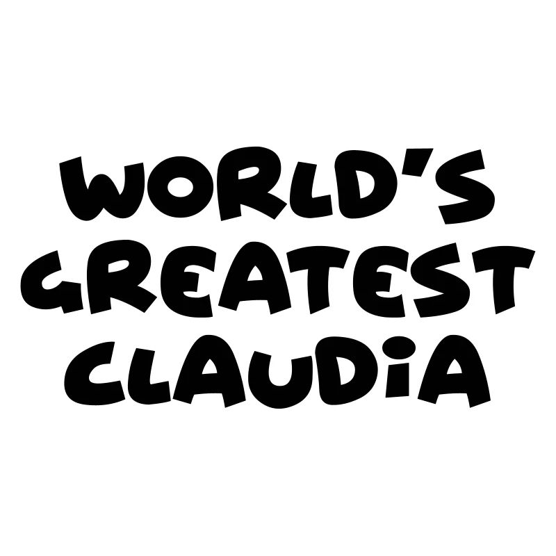worlds greatest claudia name