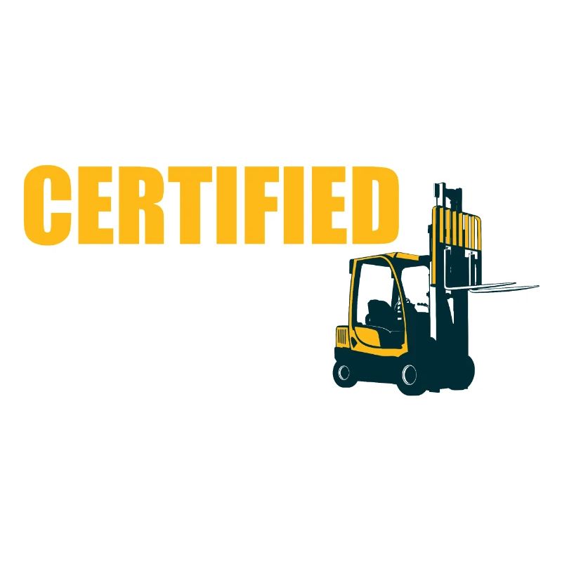 Certified forklift operator