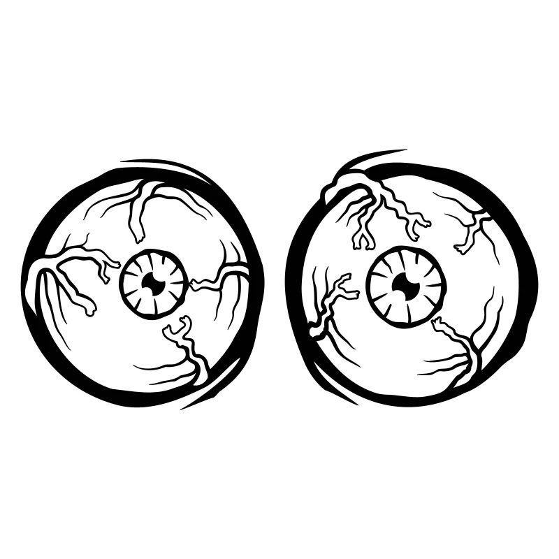 Crazy Monster Horror Eyes