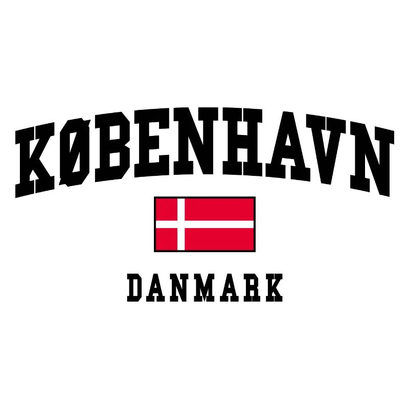 Copenhague Danemark Conception du drapeau