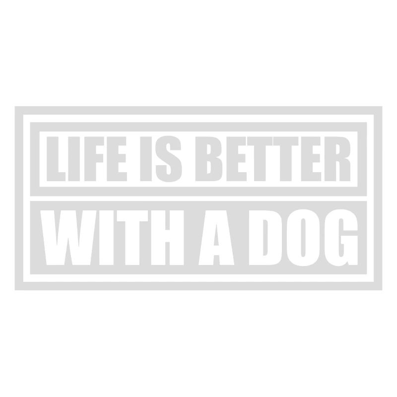 better with a dog
