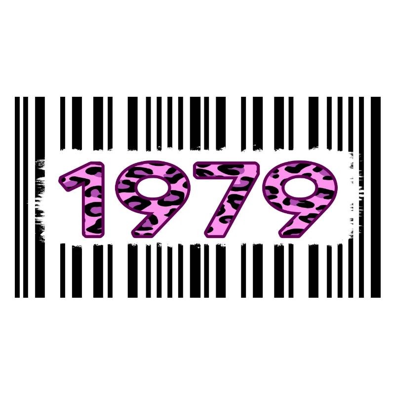 1979 Birthday rare unique pink Leo barcode