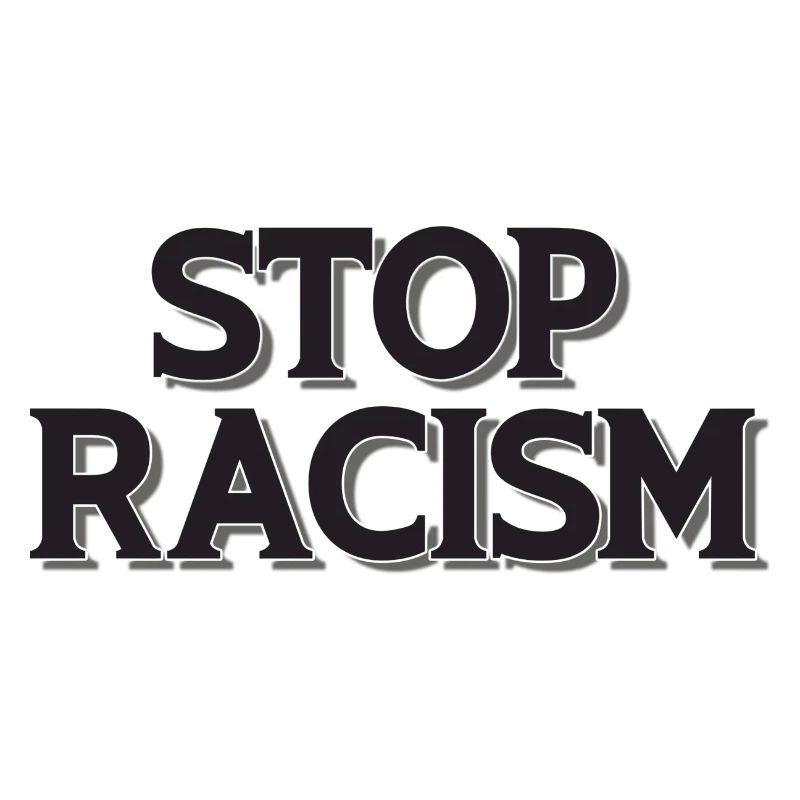 Stop Racism black