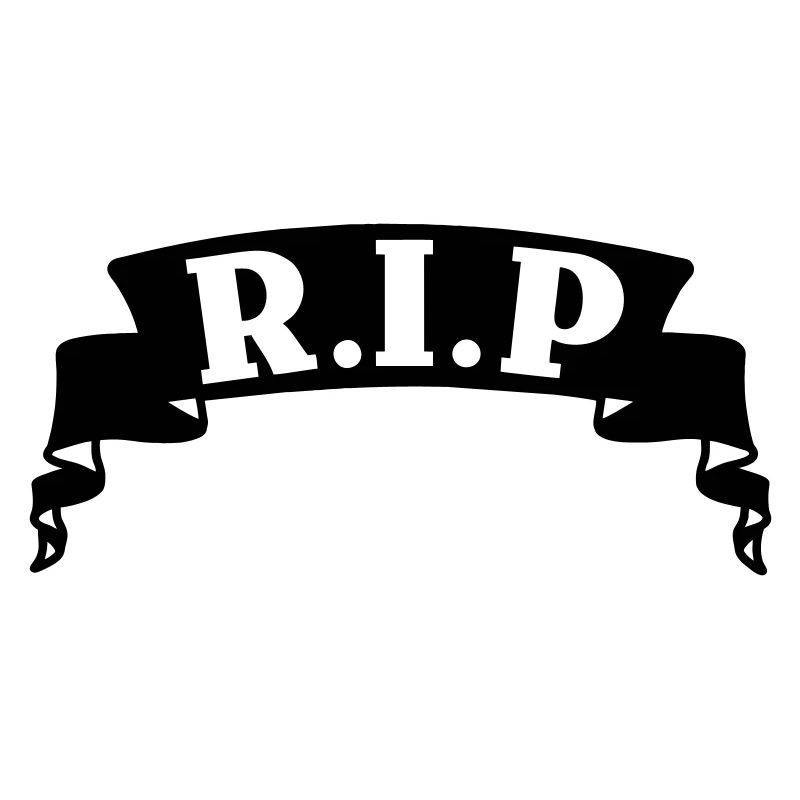 Bannière RIP du ruban