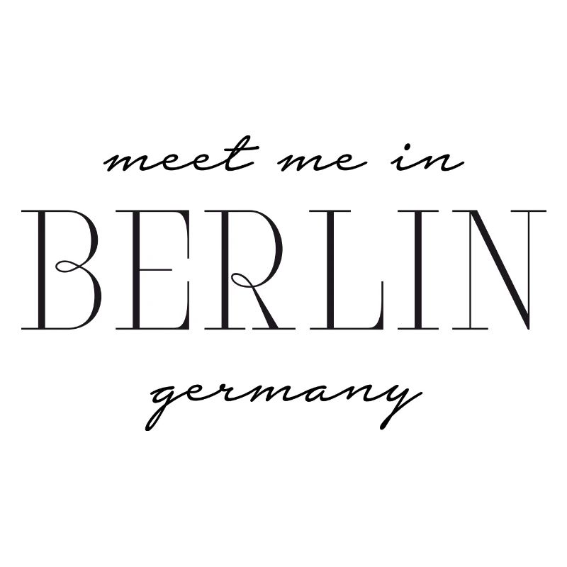 Meet me in Berlin Germany