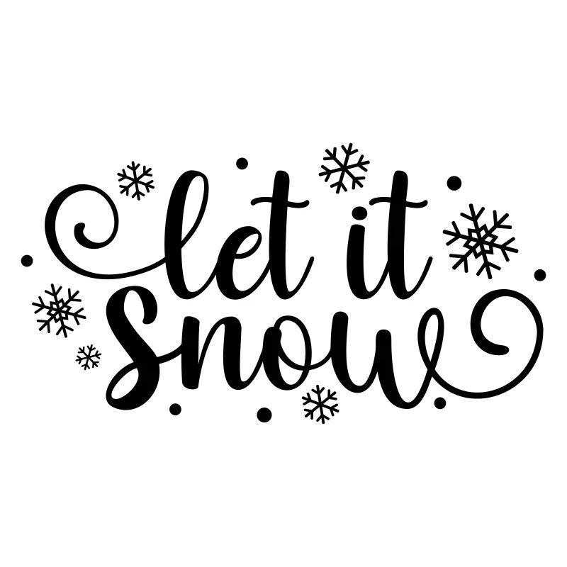 Let it Snow – Winter Snowflake