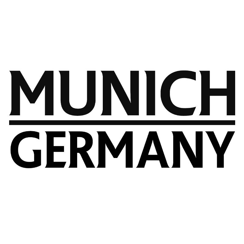 Munich – Germany Textdesign