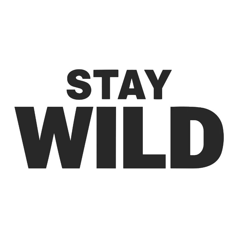 Déclaration de liberté d’aventure STAY WILD