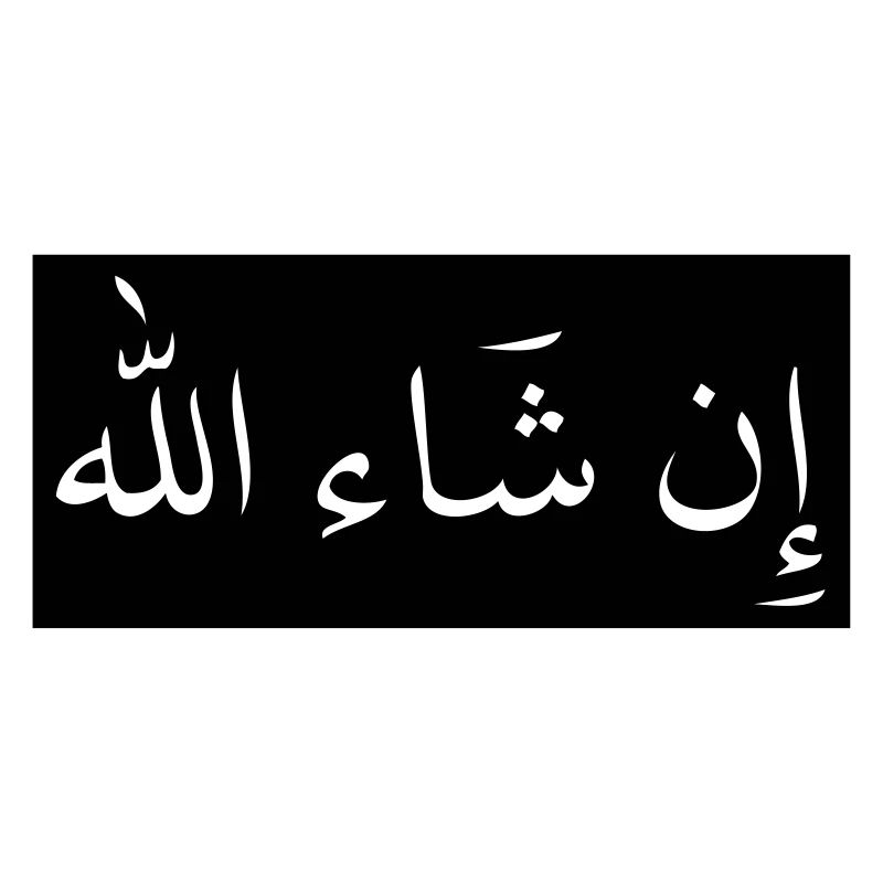 dans sha allah "si dieu veut"