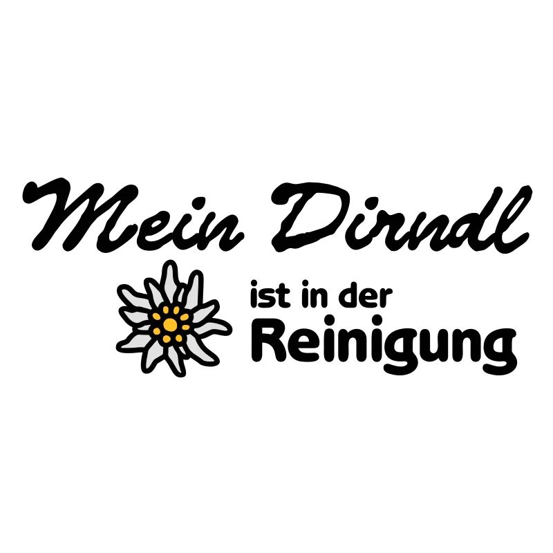 «Mon dirndl est dans le nettoyage" |