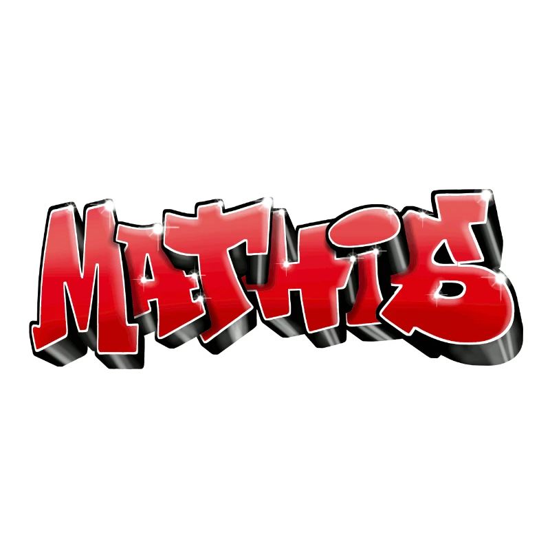 Mathis Graffiti Red