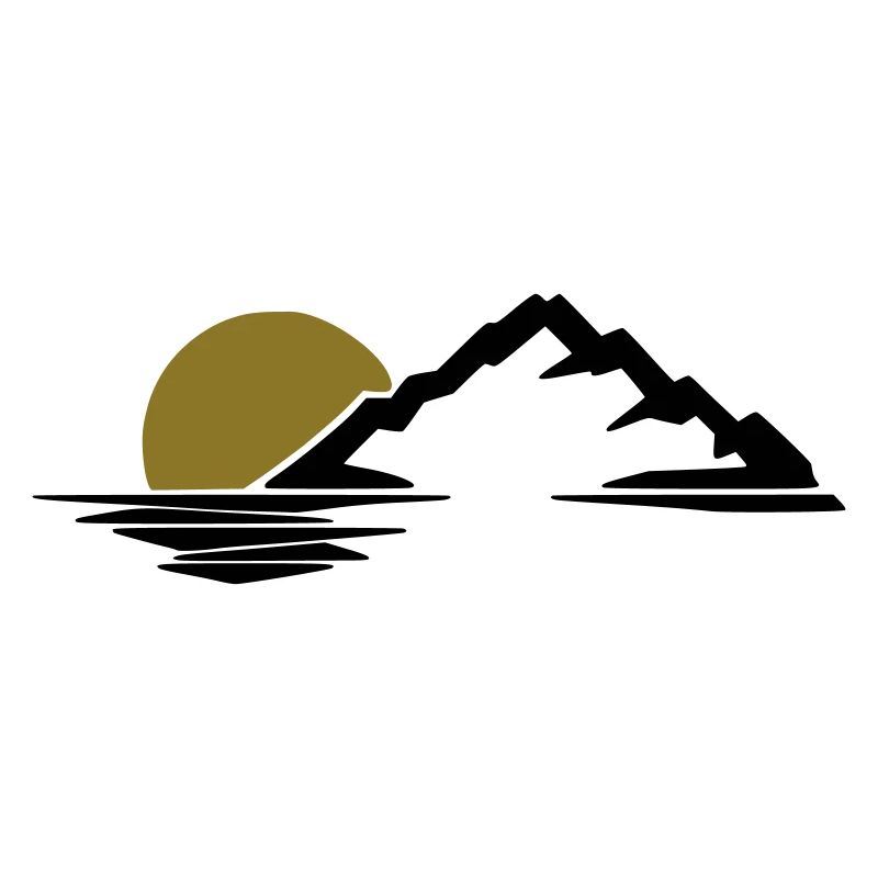 Berge Sonne Insel