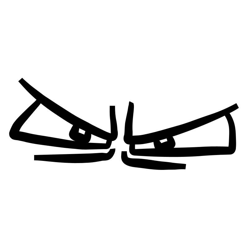 Cool evil angry eyes