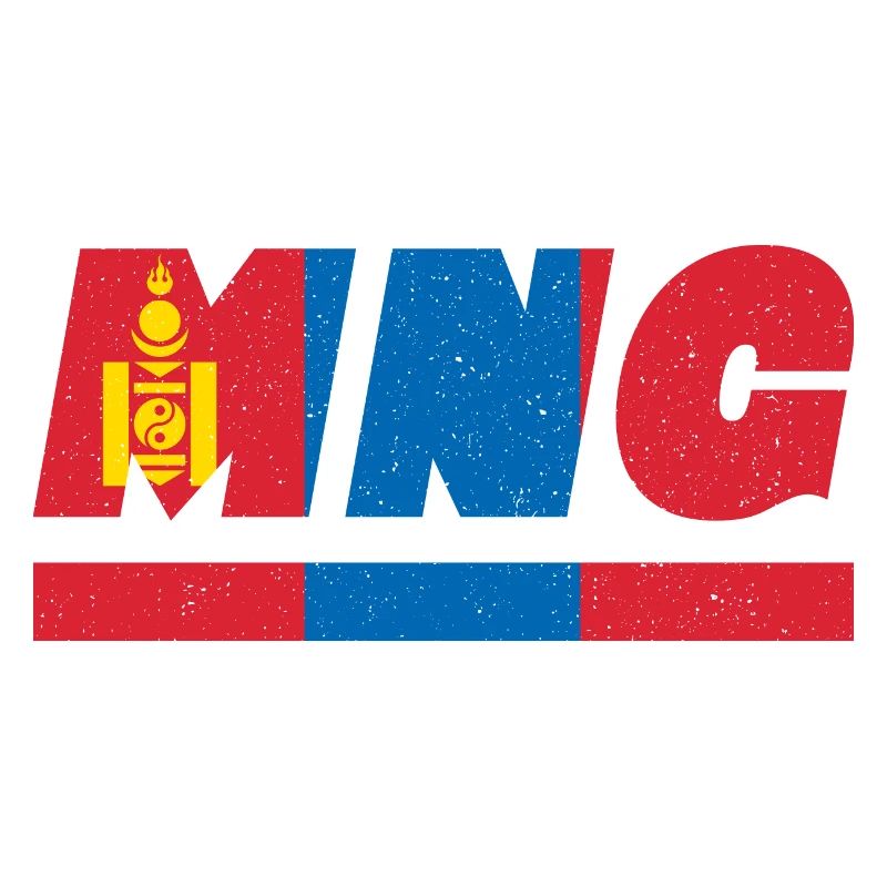 Drapeau mongol drapeau MNG