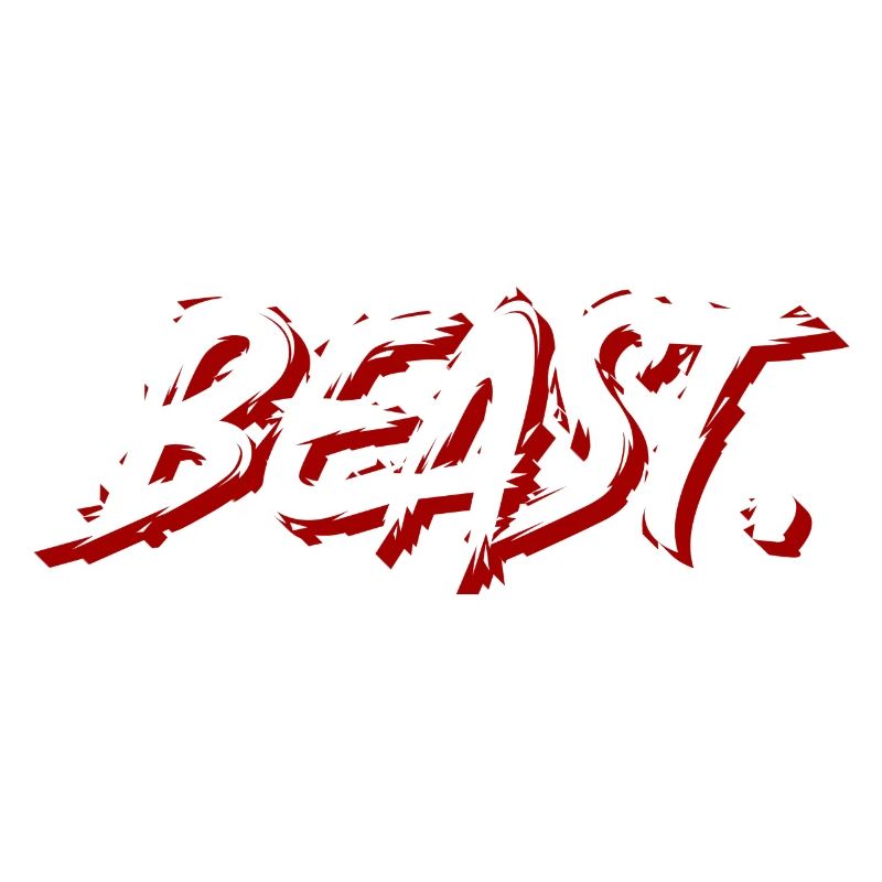 Beast Graffiti Brush Text
