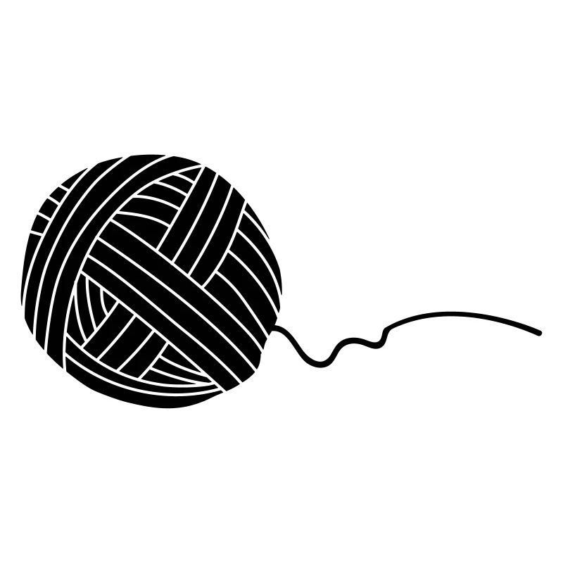 Wool wool tyre white (vector object)
