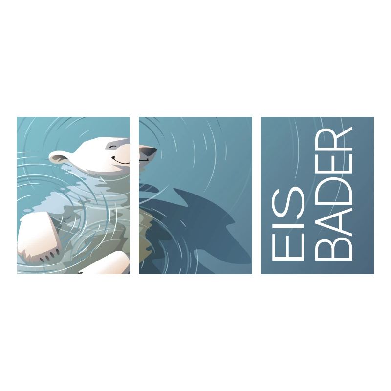 eisbader winterbader kälte winterschwimmer eisbär