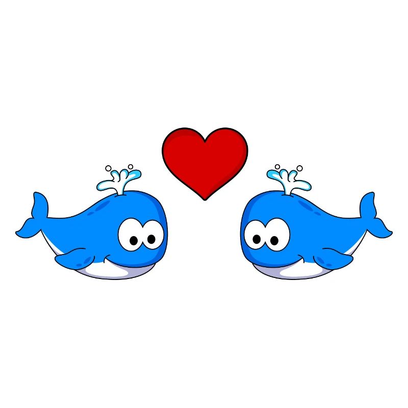 Wale Comic Paar liebe