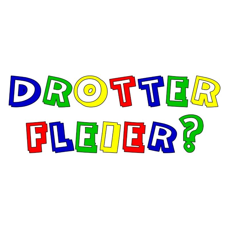 drotter fleier rand schwarz