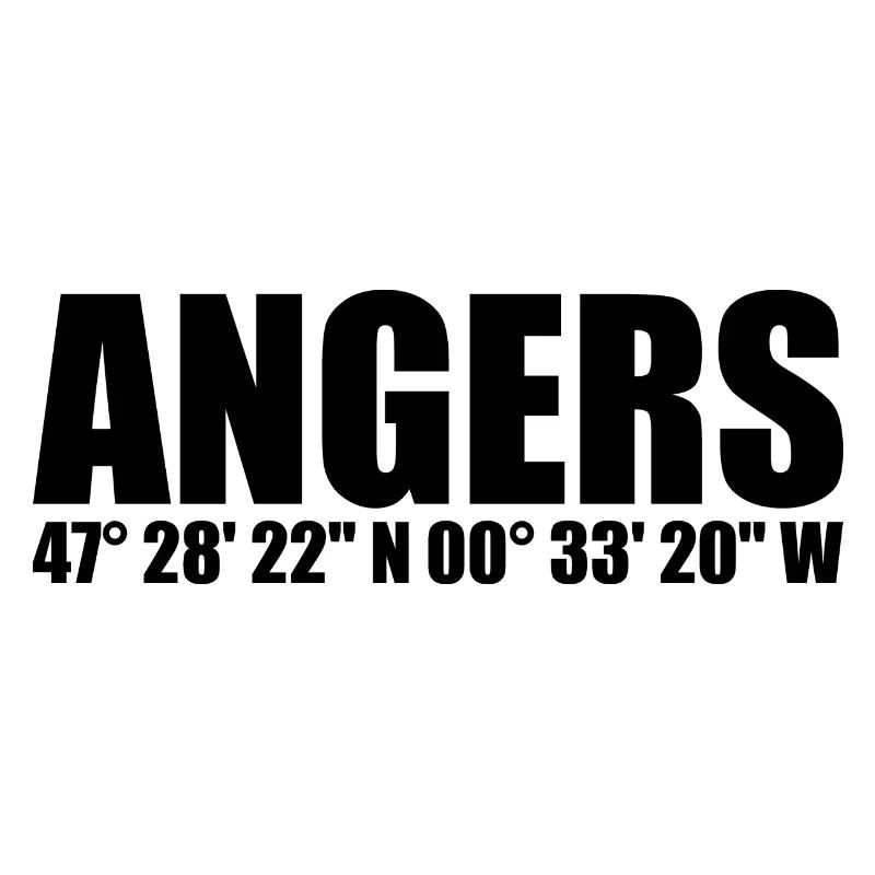 Angers coordinates