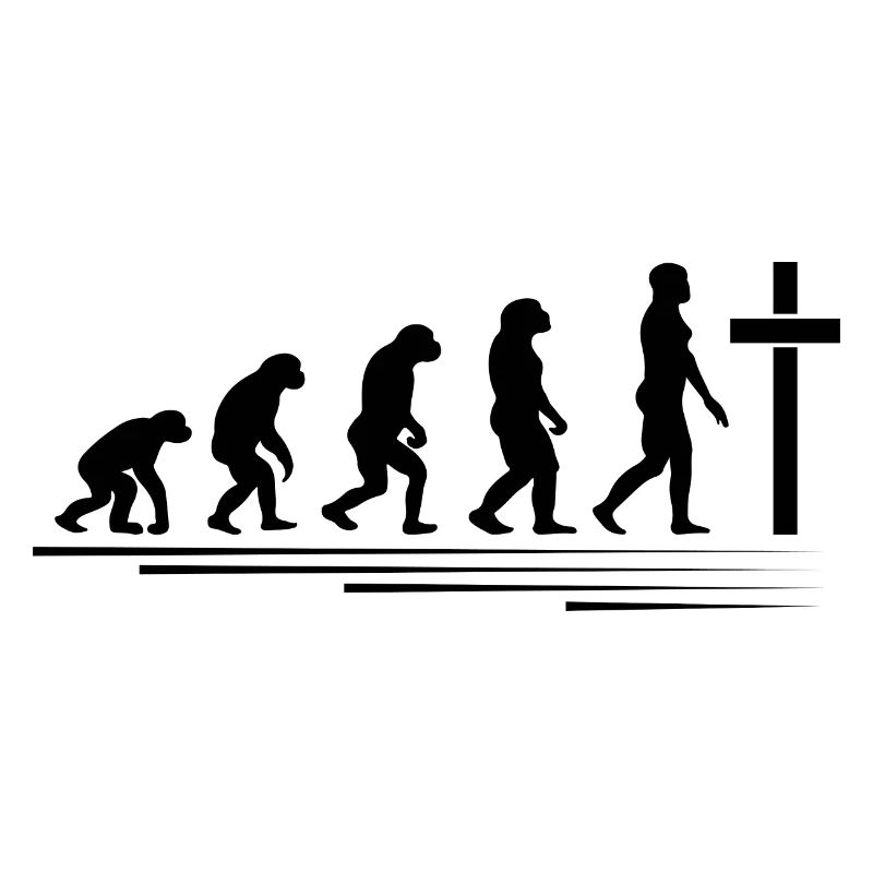 L’évolution chrétienne du singe à Jésus