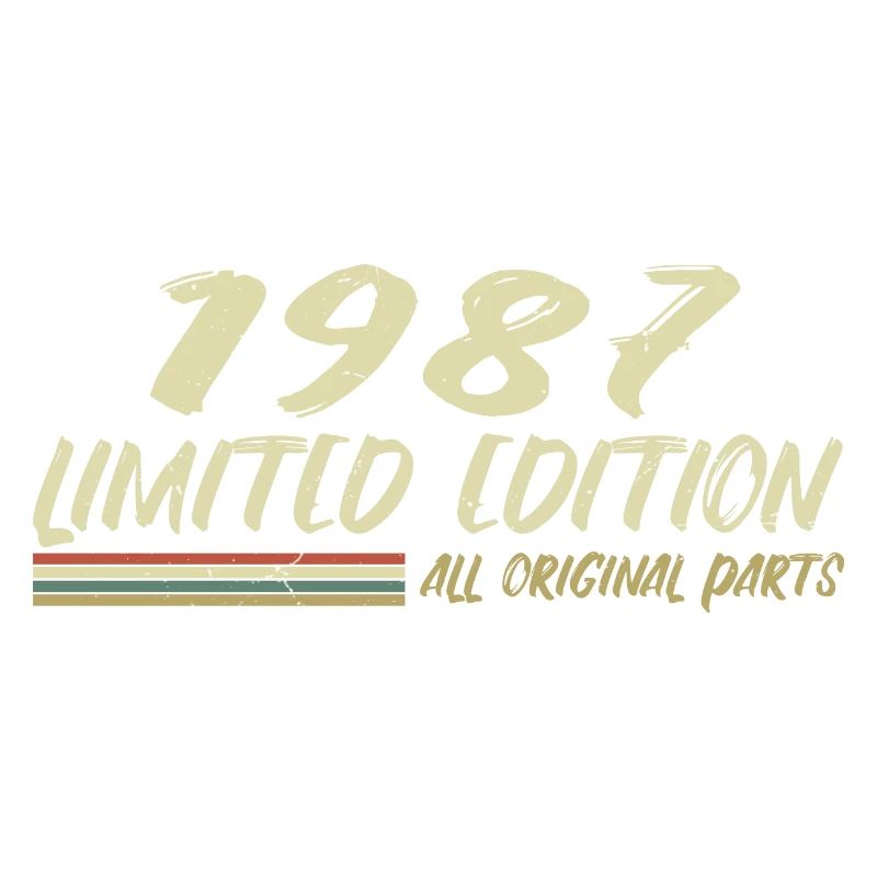 1987 Geburtstagsgeschenkidee 1987