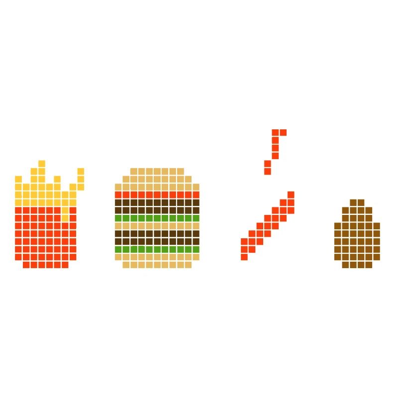 Restauration rapide Pixel