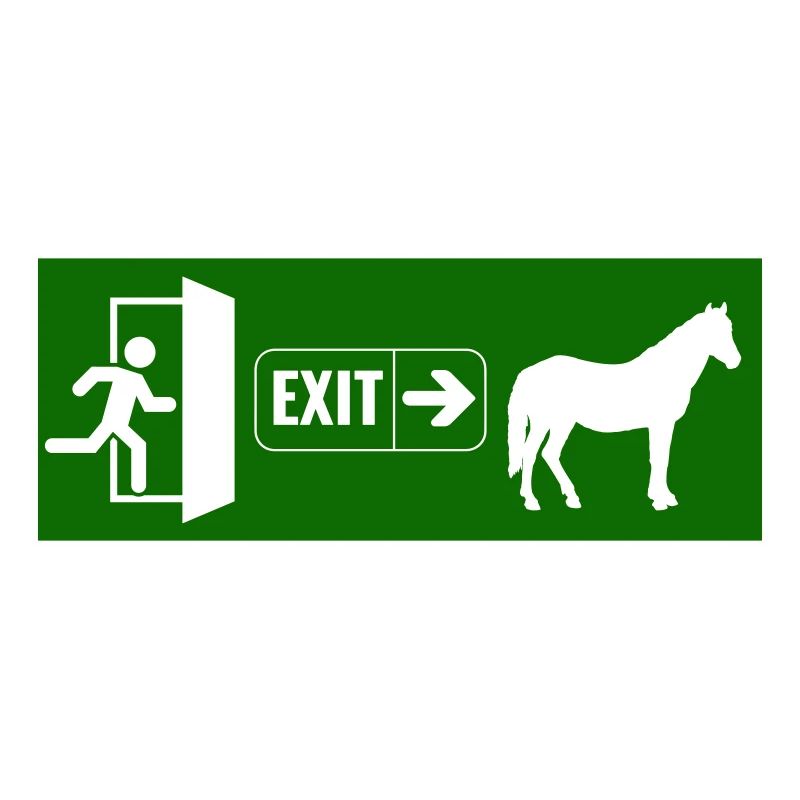 Exit raus zum pferd