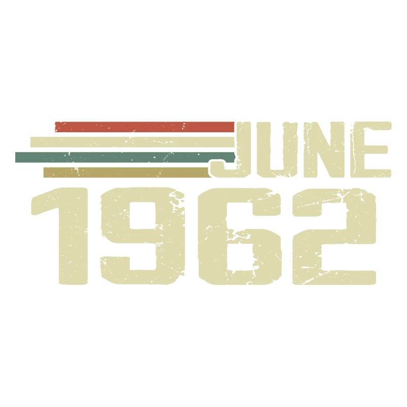 Juni 1962 Jahrestag Juni 1962 Juni 1962 Geburtstag