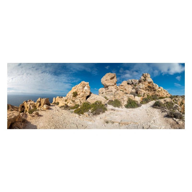 Dingli rock formation near Dingli Cliffs Malta