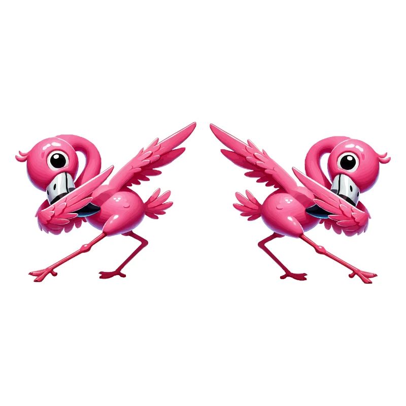 Flamingo Dabbing 2