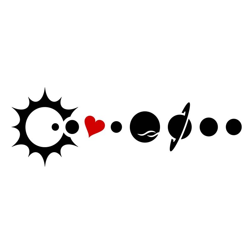 Solar System (Earth is Love) (Vector)