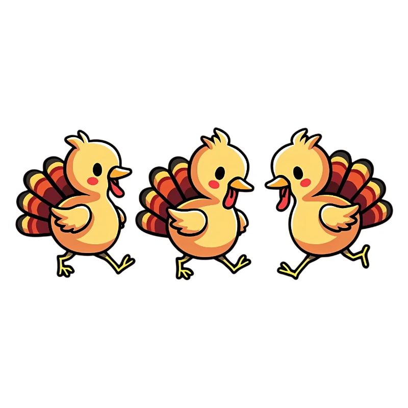 Bébé dinde de Thanksgiving