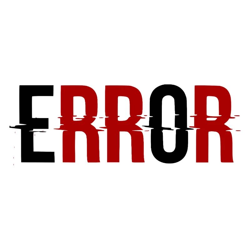 Error Glitch-Design Error Message