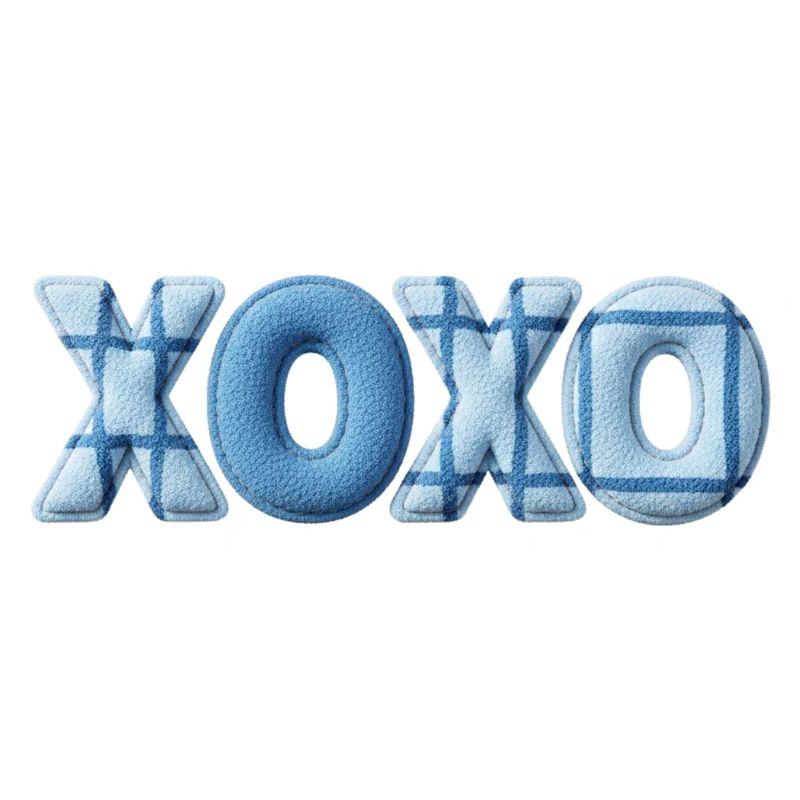 Look patchwork XOXO avec look tissu