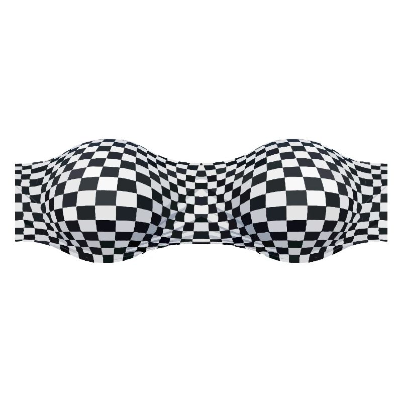 Folded Checkered Patterns