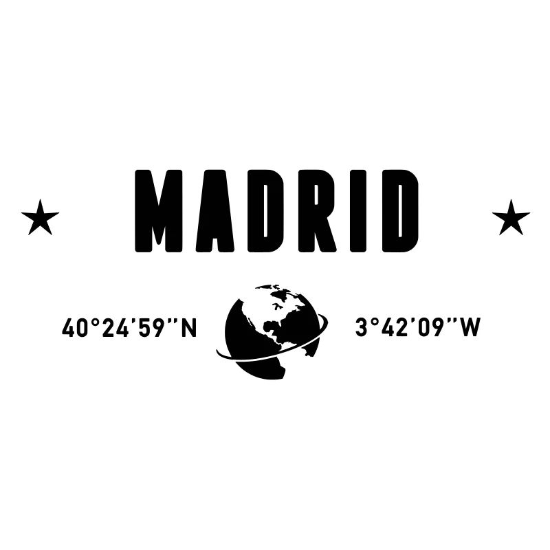 Madrid Spain Coordinates Planet Earth