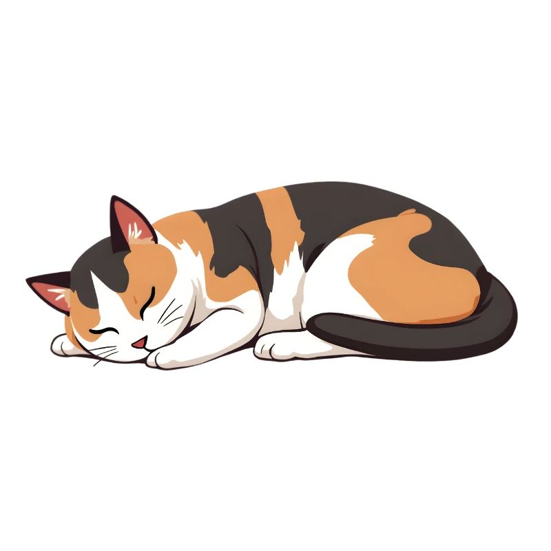sleeping cat