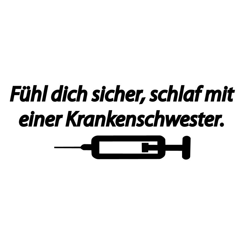 Fühl dich sicher, schlaf mit einer