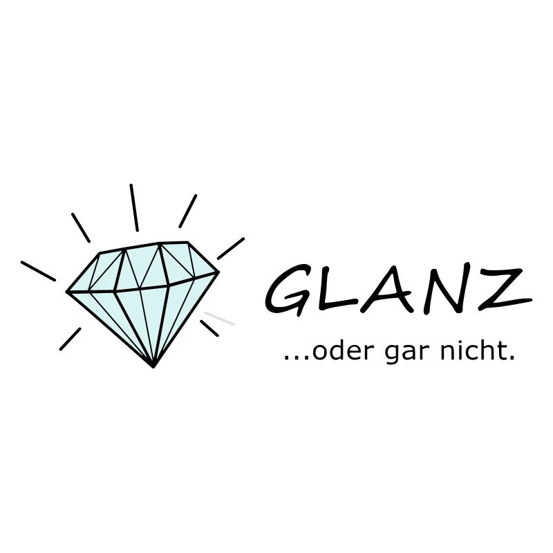 GLANZ oder gar nicht, mit Diamant, Glamour