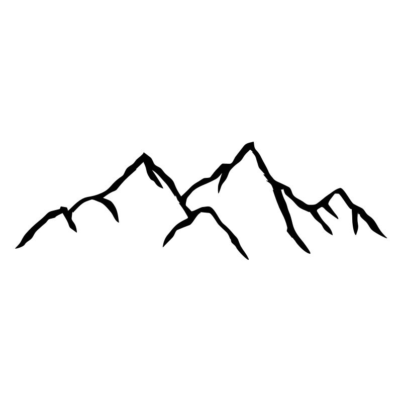 Schöne Berg Landschaft