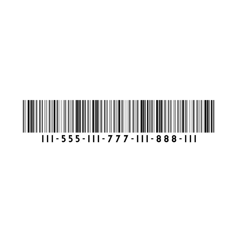 Barcode - Strichcode - Streifen - Codes